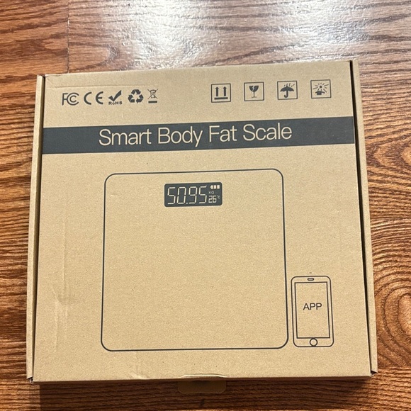 Smart Body Fat digital scale bathroom NWBOX connects to phone / health tracking - Picture 1 of 4